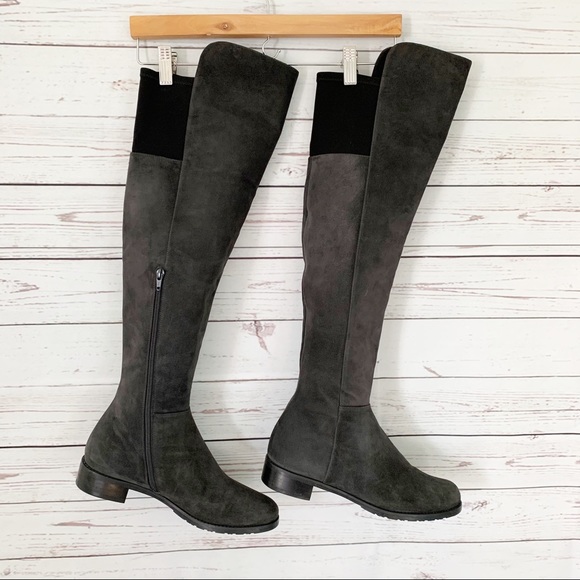 Stuart Weitzman Shoes - Stuart Weitman Suede Over the Kneet Boots